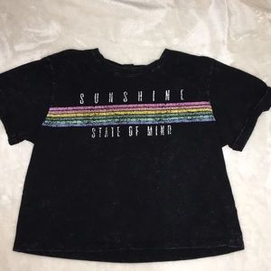 “SUNSHINE STATE OF MIND” Crop top